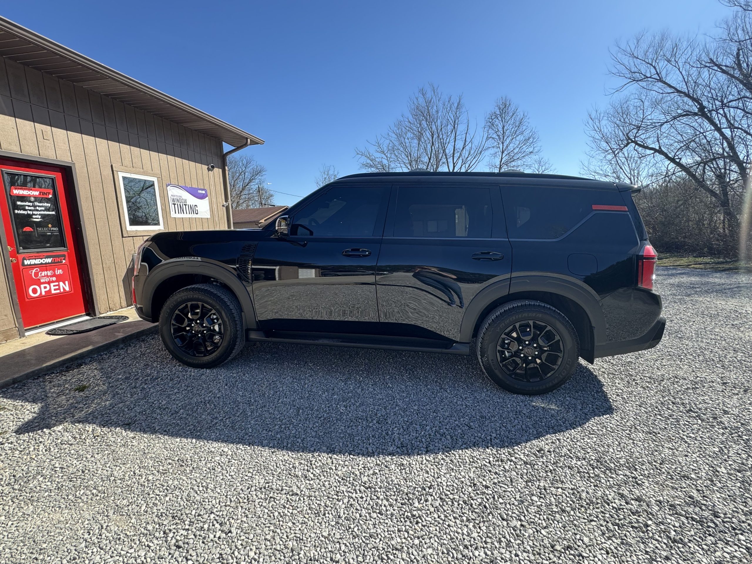 Auto window tint